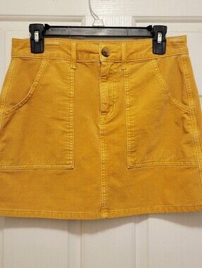 American Eagle Outfitters Corduroy Hi-Rise A-Line Skirt Size 4
